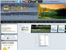 Tablet Screenshot of georgiapga.com